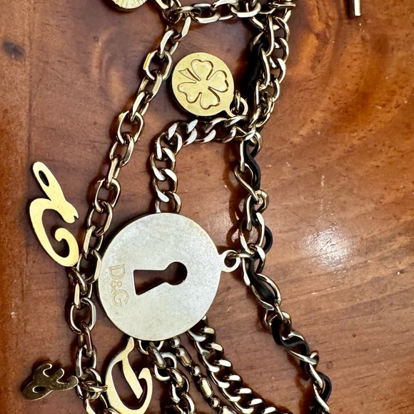 D&G Gold Charm Bracelet - Picture 2 of 7